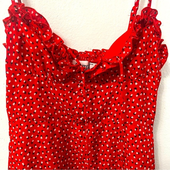 Princess Polly Dresses & Skirts - Princess Polly Mini Heart Adjustable Strap Mini Dress